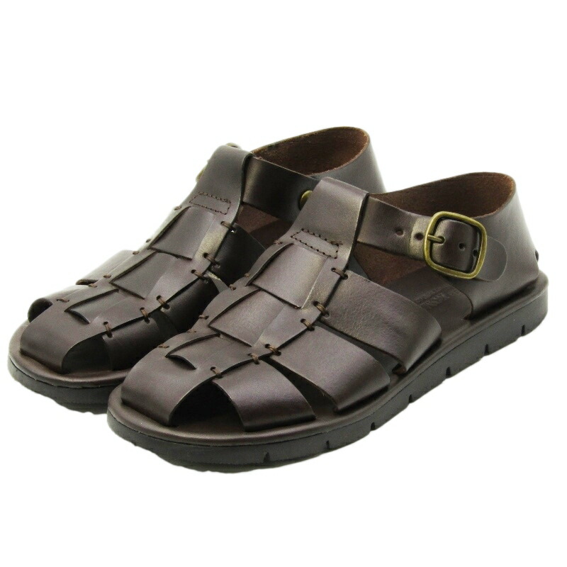 楽天市場】【中古】MICH SIMON ミックシモン 43 レザーサンダル 1158 