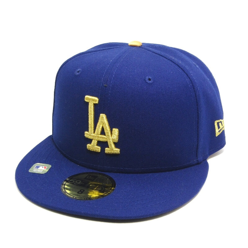 応援グッズ NEW ERA MLB Gold Collection LA Dodgers 楽天市場】2025 ゴールドコレクション ニューエラ キャップ 59FIFTY