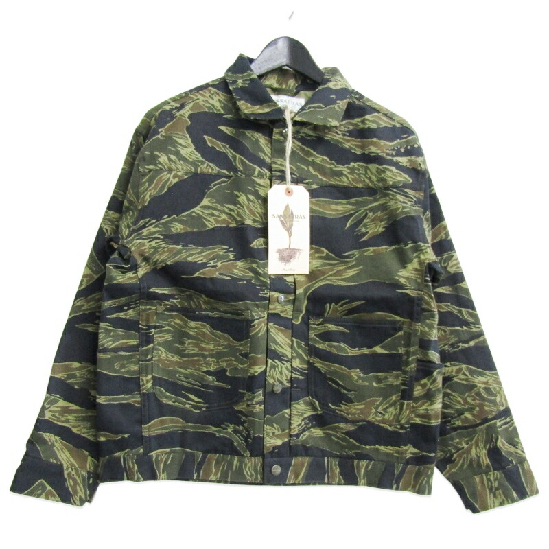 SASSAFRAS ササフラス LEAF BLOWER JACKET タイガー SASSAFRAS ササフラス LEAF BLOWER JACKET タイガー