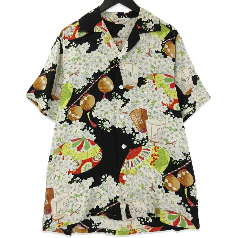 SAPEuR アロハシャツ　大鷹 UNUSED] SAPEur “サプール” 23SS 大鷹 アロハシャツ ハワイアン