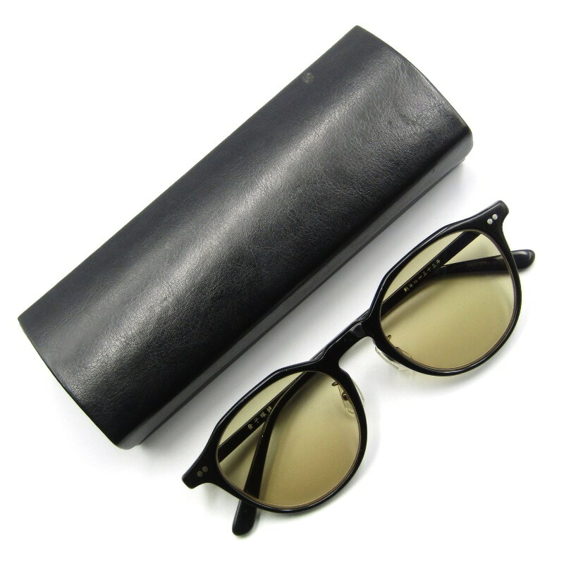 金子眼鏡 金子眼鏡店 KCS-25 BK セルフレーム クラウンパント 金子眼鏡 金子眼鏡店 KCS-25 BK セルフレーム クラウンパント