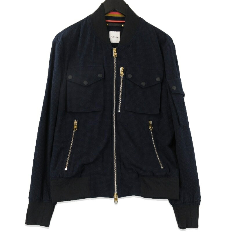 Paul Smith ポールスミス ボンバージャケット ブルゾン ネイビー 楽天市場】Paul Smith ポールスミス ジャケット フェザー 柄