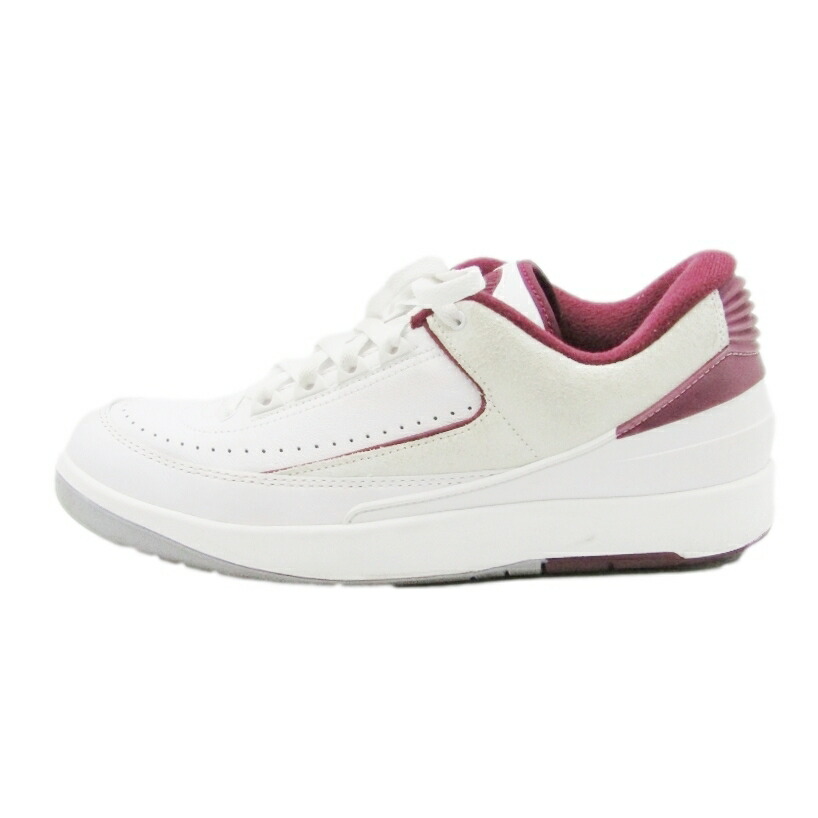 ナイキ エアジョーダン2 レトロ ロー \"チェリーウッド\" 27.0センチ 楽天市場】NIKE AIR JORDAN 2 LOW white/cherrywood red dv9956