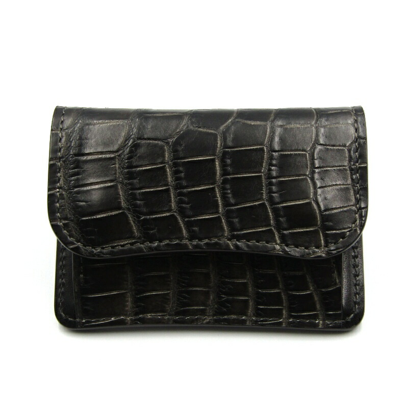 WILDSWANS TONGUE アイレット付　サドルプルアップ　ブラック　中古 楽天市場】【中古】未使用 WILDSWANS ワイルドスワンズ 小銭入れ