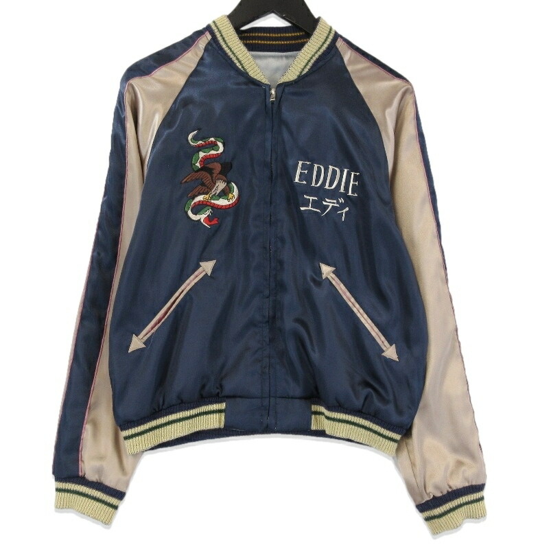 東洋　スカジャン　リバーシブル 楽天市場】【中古品】【メンズ】 TAILOR 東洋 RIVERSIBLE