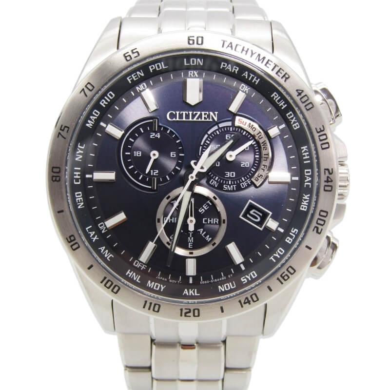 CITIZEN シチズン エコドライブ クォーツ E660-S120586 CITIZEN シチズン E660-S120586/CB5880-54L エコドライブ 逆輸入