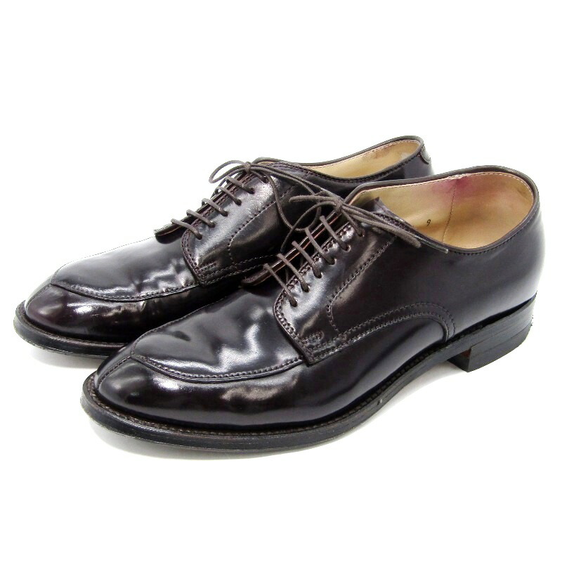 ALDEN オールデン 26.5cm 8.5 913 ストレートチップ 茶 アウ