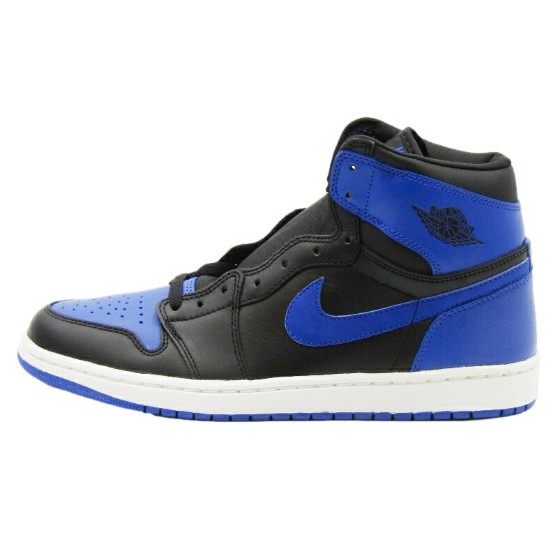ナイキ 2001年製 136066-041 エアジョーダン1 レトロ ロイヤル Nike Air Jordan 1 I Retro Royal 2001 Black/Blue Sz 8 Shoes