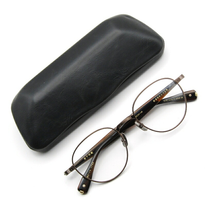 【新品】金子眼鏡ブラウンメタルフレーム眼鏡 金子眼鏡 新作コンビフレーム：ショップニュース｜コクーンシティ