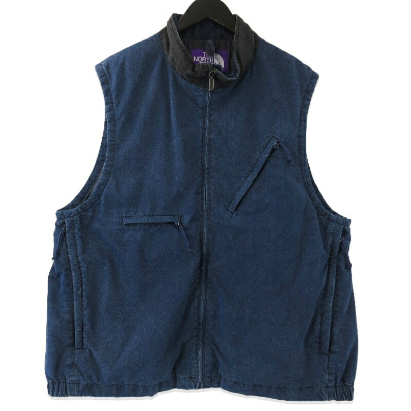 PALACE × ノースフェイス　リップストップ　メッシュベスト　鑑定済み　L 楽天市場】THE NORTH FACE PURPLE LABEL × PALACE 21ss INDIGO