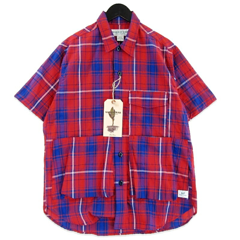 楽天市場】【中古】ササフラス SASSAFRAS DIGGIN SHIRT メンズ XS