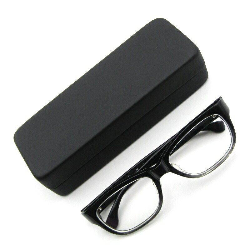 999.9フォーナインズ黒ぶちメガネ　NP-17 999.9フォーナインズ メガネ ネオプラスチックフレームNP-16