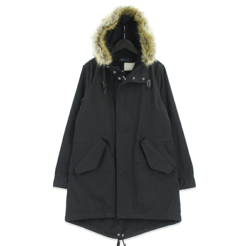FRED PERRY リバーシブル ウールコート S RAF SIMONS × FRED PERRY ラフシモンズ フレッドペリー プリント