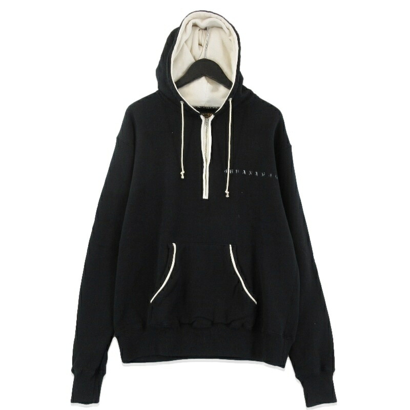 【楽天市場】【中古】美品 WESTRIDE ウエストライド ハーフジップパーカー HALF ZIP PAN-AM HOODIE プリント 日本