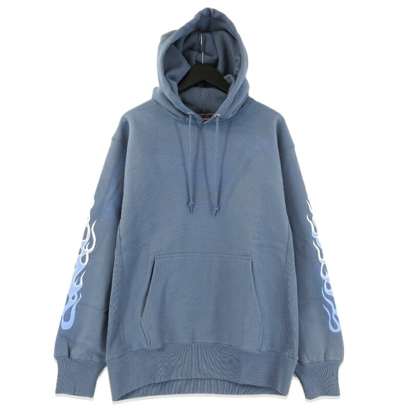 楽天市場】L【HIDEANDSEEK Flame Hooded Sweat Shirt ハイドアンド