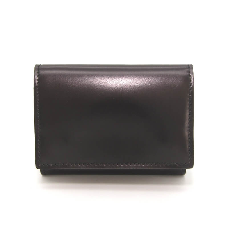 【新品未使用】forme coin pures コードバン forme フォルメ】Coin purse Black - THIRTY' THIRTY' STORE
