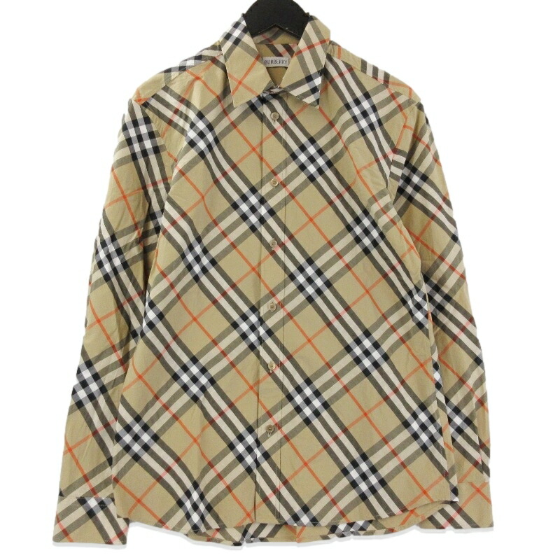 希少サイズ 海外規格 バーバリー Burberry コットン パンツ 黒 burberry⁄バーバリー通販 | チェック コットンシャツ送料無料