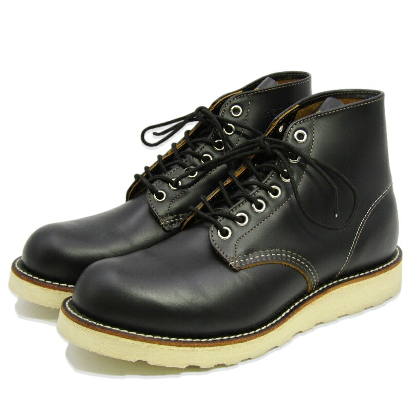 RED WING 8160 四角犬 US5D プレーントゥ クラシックラウンド 楽天市場】【中古】未使用 REDWING レッドウィング US8.5D 26.5cm