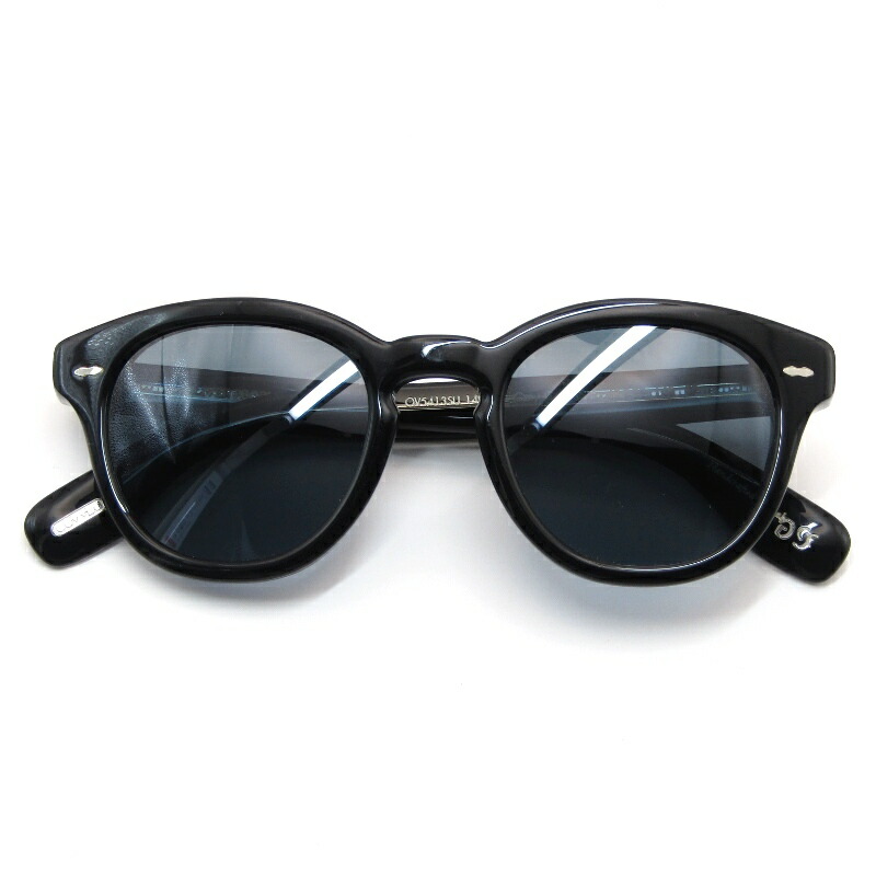 【中古】OLIVER PEOPLES L.A. オリバーピープルズ サングラス OV5413SU Cary Grant Sun イタリア製 ケーリーグラント 14923R ブラック偏光 スクエア Blue Polarized メガネ 眼鏡 サングラス 61004061