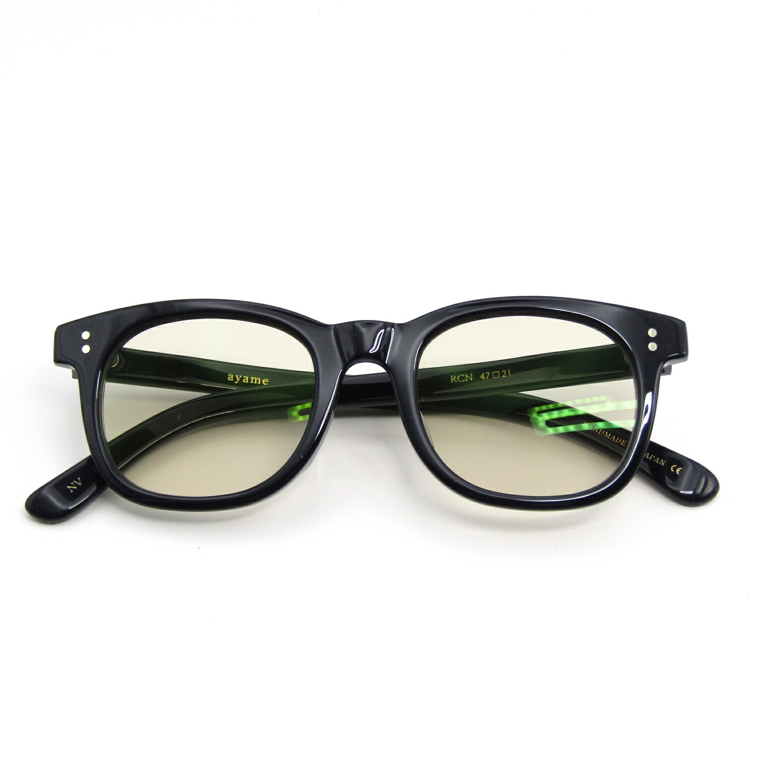 ayame アヤメ DENHAM ウェリントンシェイプ セルフレーム サングラス ayame アヤメ DENHAM ウェリントンシェイプ セルフレーム サングラス