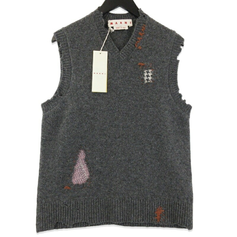 楽天市場】【マルニ】Marni アーガイル セーター ニットベスト