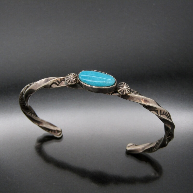 楽天市場】【中古】Arnold Goodluck ナバホ族 バングル スタンプワーク