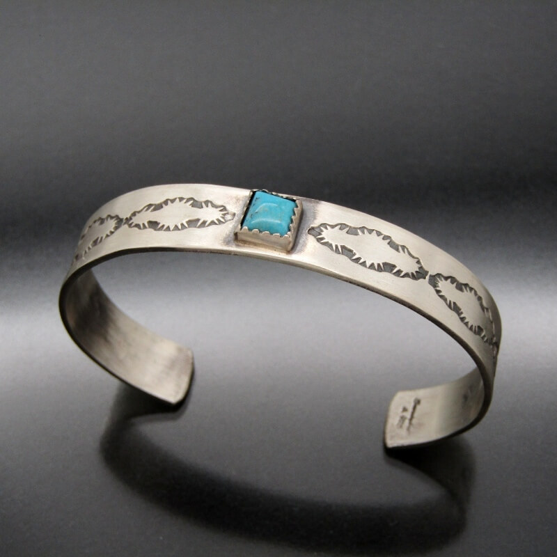 楽天市場】【中古】Arnold Goodluck ナバホ族 バングル スタンプワーク