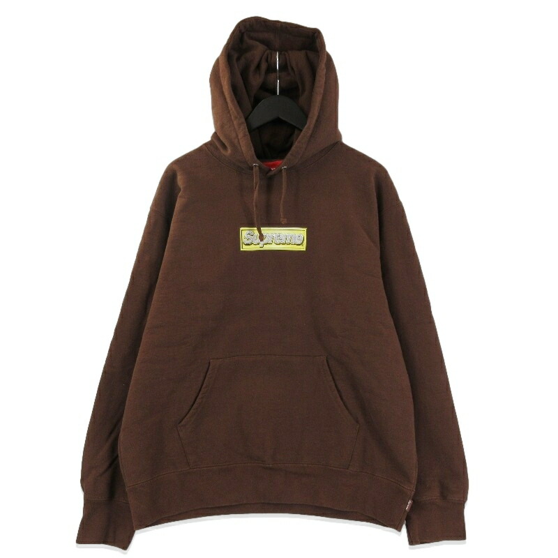 楽天市場】22ss Supreme Bling Box Logo Hooded Sweatshirt Dark Brown