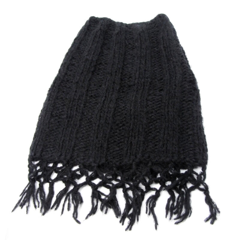 楽天市場】Moi-meme-Moitie / 燭台刺繍ニットケープ モワメーム