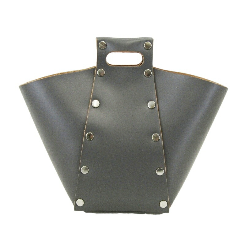 【中古】未使用 Hender Scheme エンダースキーマ assemble pyramid bag S vs-rb-aps アッセンブルピラミッドバッグS 日本製 STEEL GRAY バッグ 鞄 24005736