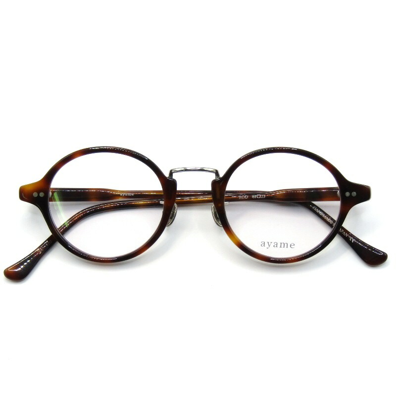 楽天市場】ayame アヤメ MANRAY ボストン型メガネフレーム ゴールド