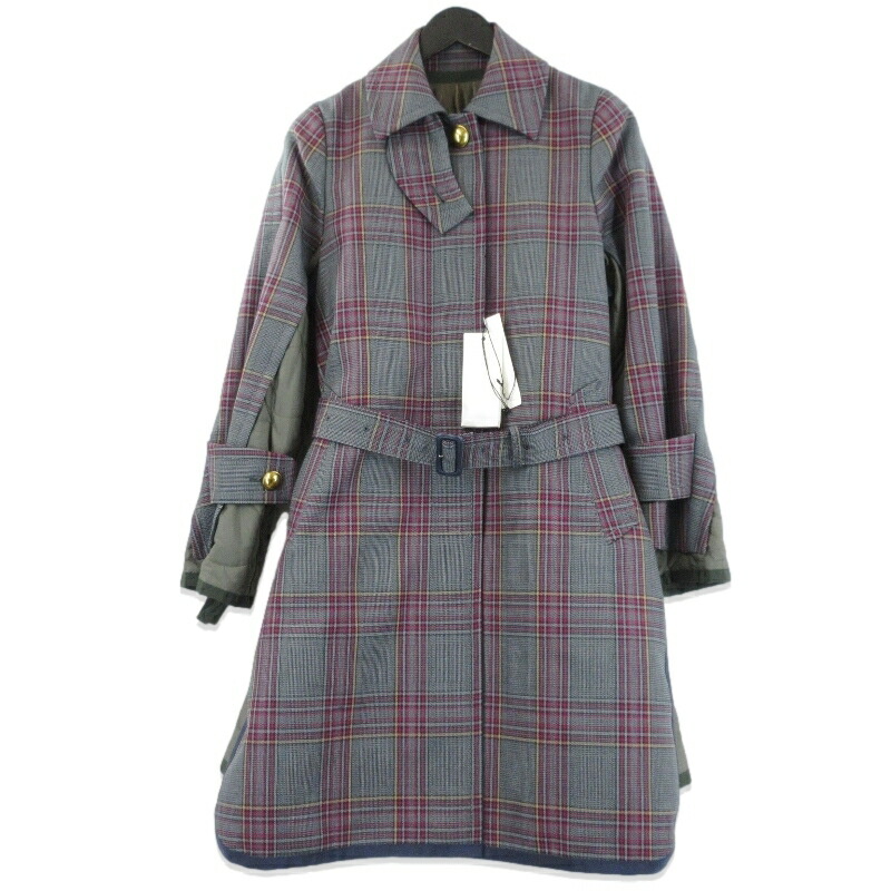 楽天市場】sacai サカイ 22AW Quilted Coat キルティングコート 2