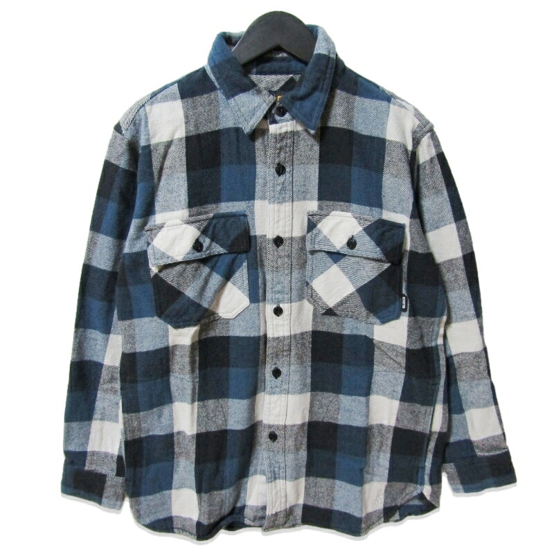 楽天市場】BLUCO ブルコ【155-11-048】【BUFFALO CHECK FLANNEL SHIRT