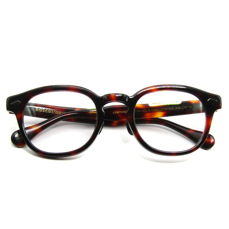 【中古】美品 MOSCOT モスコット サングラス LEMTOSH 49 JPN LTD18 中国製 レムトッシュ 日本限定第18弾 ボスリントン B TORT PEWTERボストン/ウェリントン ライトグレー メガネ 眼鏡 サングラス 65009368