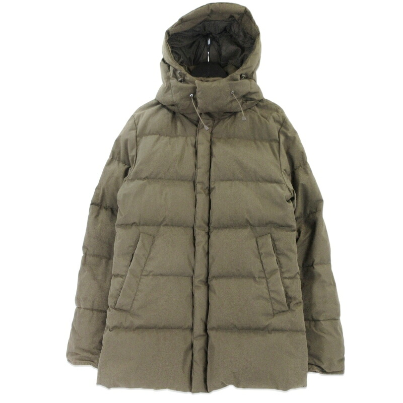 【中古】PYRENEX ピレネックス BELFORT HMI016 ベルフォール 落ち込む上衣 国内決まり品 グリフィン  カーキ L メンズ 99000224 メンズファッション-コート・ジャケット
