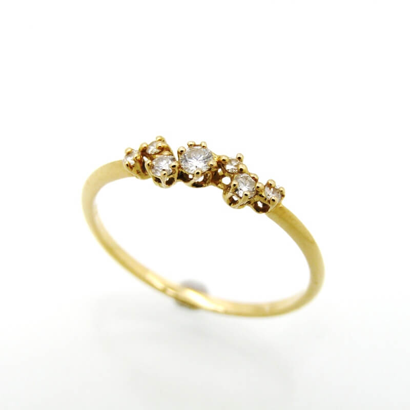 楽天市場】【ギフト品質】アーカー AHKAH リング 指輪 ハートパヴェ