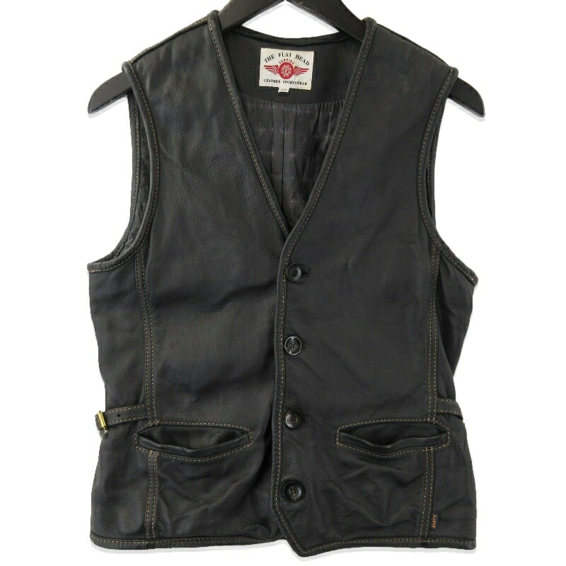 楽天市場】FLAT HEAD フラットヘッド ベスト サイズ:40(L) 現行モデル