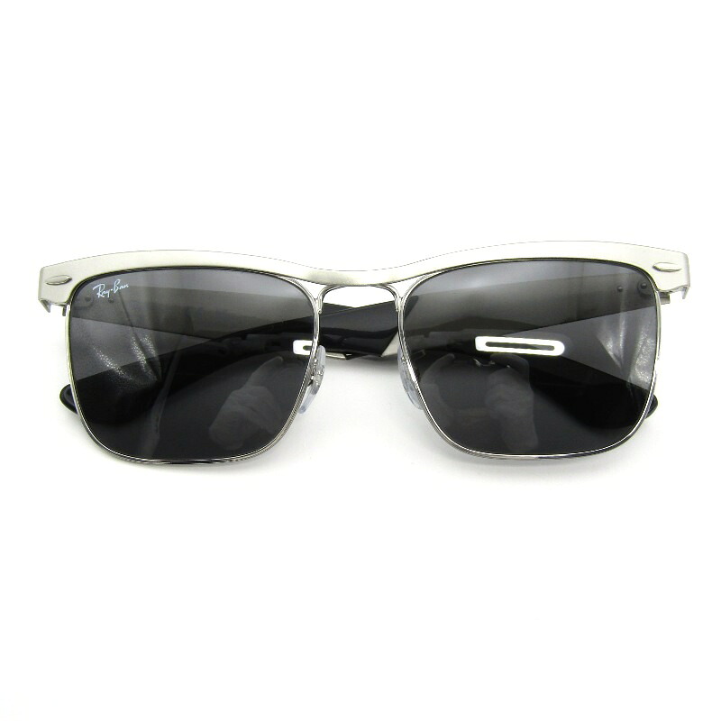 【中古】Ray-Ban レイバン サングラス RB3875 WAYFARER DELUXE 中国製 019/B1 マットサンドブラステッドシルバー ウェイファーラーデラックス シートメタル ブロウ サーモントブロー ダークグレー メガネ 眼鏡 メタル 54000338 11,628円