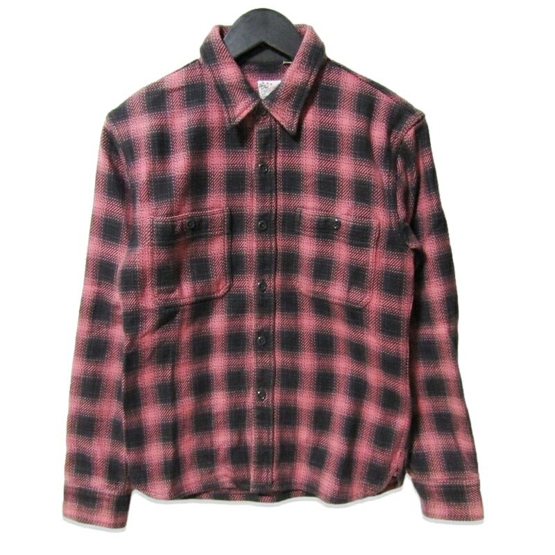 楽天市場】FLAT HEAD フラットヘッド シャツ サイズ:40(L) 千鳥格子