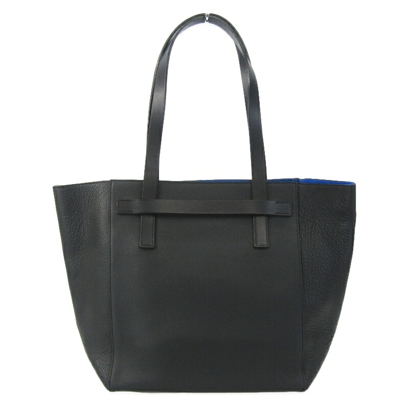 【中古】美品 Flathority フラソリティ トートバッグ デュアルハーネストートM Dual Harness Tote 硬貨ブラジャー 黒いこと 黒  集合体小股走り社 なめし革  御徒面子 鞄 61004730