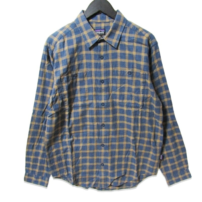 楽天市場】13年製 patagonia L/S Pima Cotton Shirt 青紫 XXL
