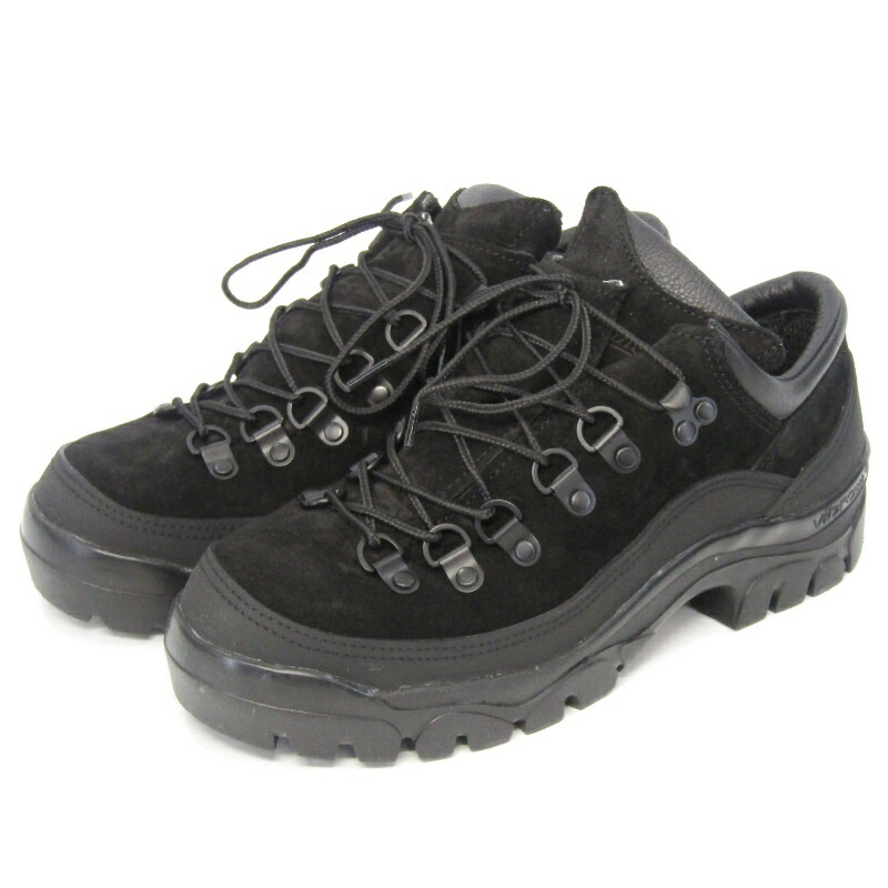 【中古】美品 DANNER ダナー US7 25cm アシュランド D-113400 ASHLAND マウンテンブーツ スエード ワークブーツ ビブラム ブラック 黒 ブーツ 35005285