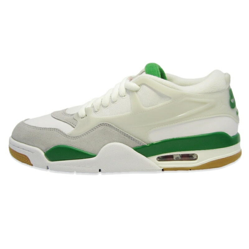 【中古】未当て嵌める NIKE ナイキ 28糎 AIR JORDAN 4 RM FQ7939-103 エアジョーダン4  WHITE/PINE GREEN-NEUTRAL GREY-WOLF GREY スニーカー 18001700