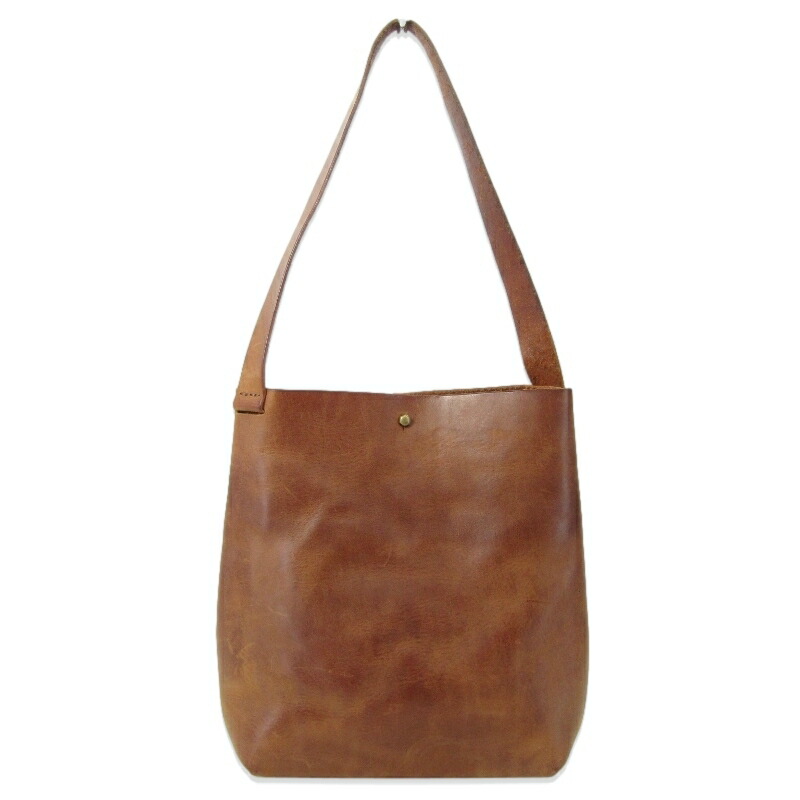 【中古】kuleha クレハ ショルダーバッグ onemile-shoulder ギボシ レザー レディース ブラウン バッグ 鞄 61004774