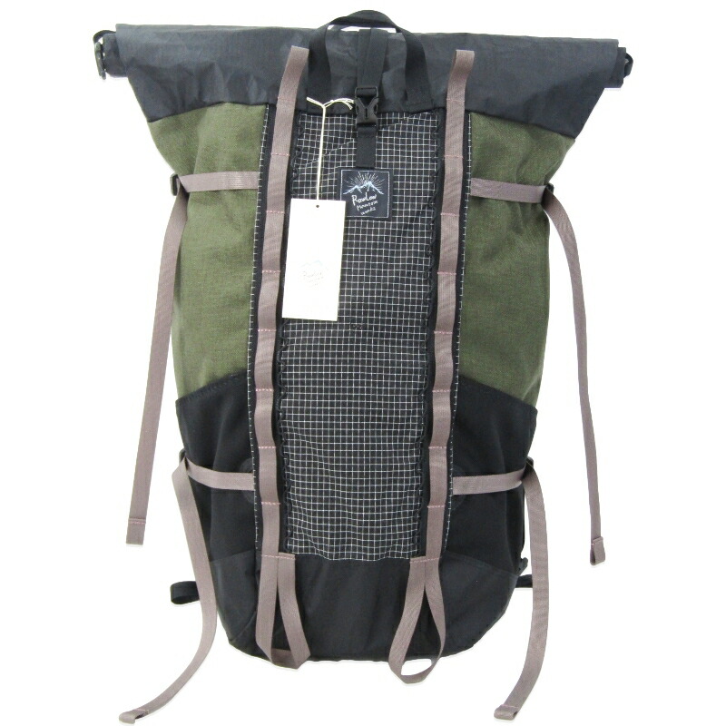 【中古】未使用 RawLow Mountain Works ロウロウマウンテンワークス バックパック Antelope アンテロープ アルパインパック Moss S/M 36-40L ザック※背面長420mm バッグ 鞄 90010165