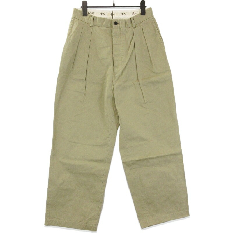 【中古】NEAT ニート CHINO チノパン 初期モデル ワークパンツ ベージュ 44メンズ 71015206