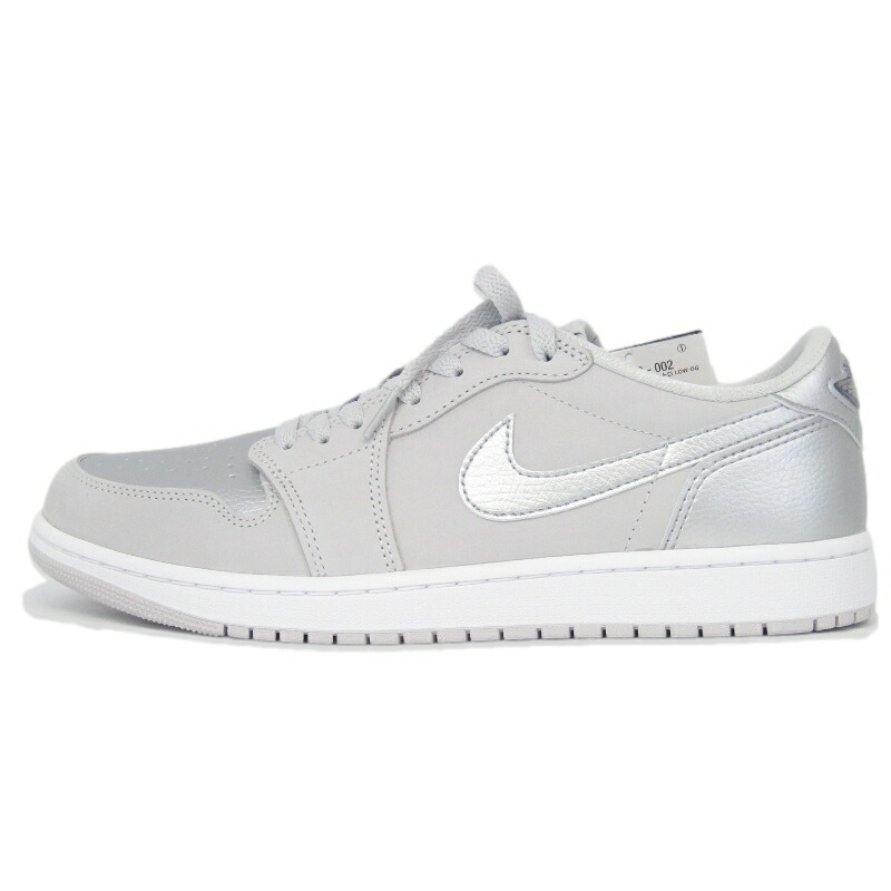 【中古】未使用 NIKE ナイキ 28.5cm AIR JORDAN 1 RETRO LOW OG CZ0790-002 エア ジョーダン 1 レトロ シルバー GREY/METALLIC SILVER グレーメタリックシルバー スニーカー 35005348