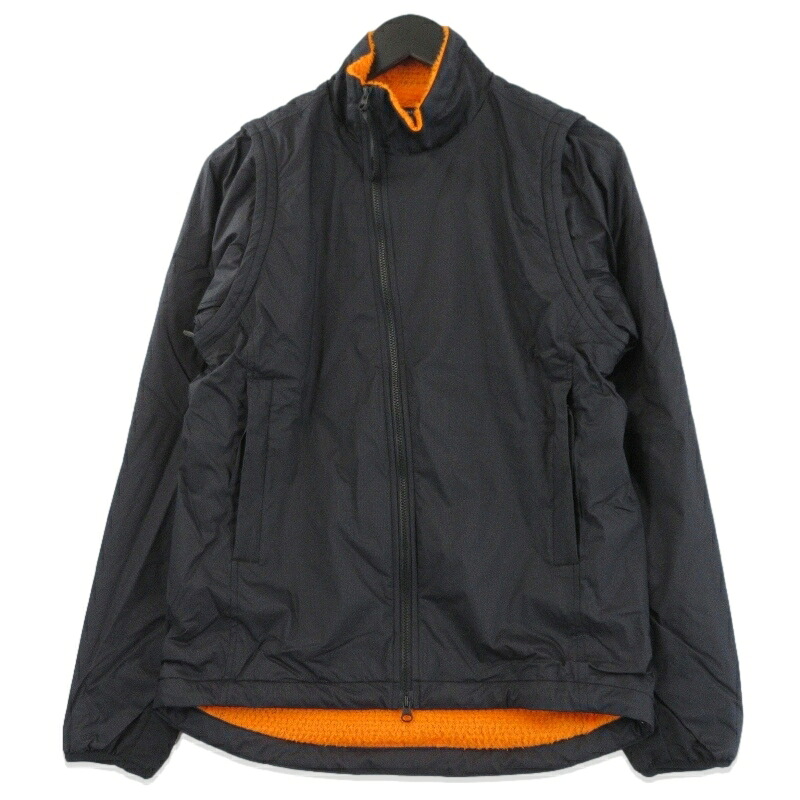 【中古】未使用 山と道 ヤマトミチ Light Alpha Vest/Jacket UNISEX ライトアルファベスト ジャケット デタッチャブル 2WAY Black XS メンズ 70017563｜ＣＬＡＳＳＩＣ 18,041円