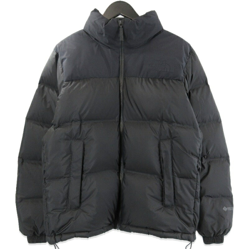 【中古】THE NORTH FACE 北の方人間の顔 ゴアテックス ヌプシジャケット ND92332 GTX Nuptse Jacket 落ち込む上衣 黒いこと 黒 Mメンズ 71015224