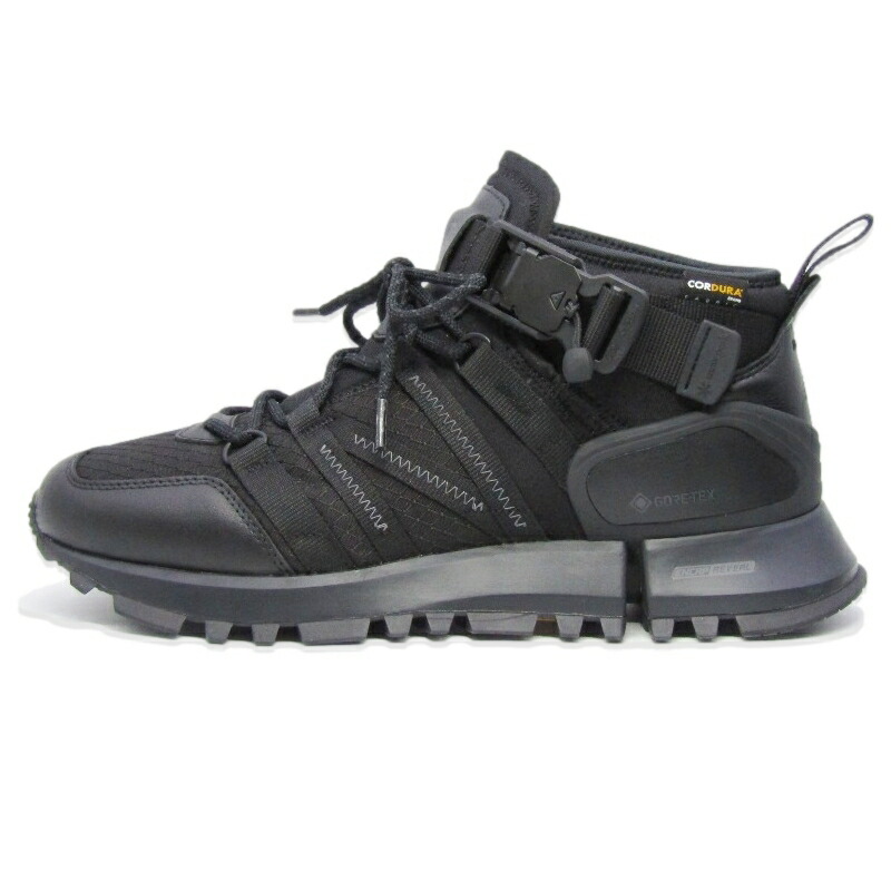 【中古】美品 TOKYO DESIGN STUDIO New Balance × snow peak ニュー平衡にする 28糎 MSRC4GSA EXTREME SPEC R_C4 MID 2020年製 BLACK スノーピーク GORE-TEX ABZORB アウトドア トレイル 共同研究 ミッドカット  スニーカー 18001794